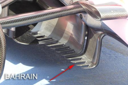 Force India - GP Bahrain - Technik - Formel 1 - 2017