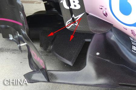Force India - GP China - Technik - Formel 1 - 2017