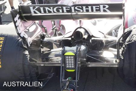 Force India - GP Australien - Technik - Formel 1 - 2017