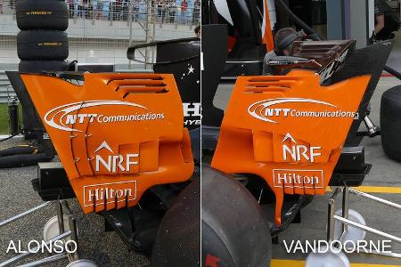 McLaren - GP China - Technik - Formel 1 - 2017