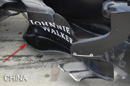 McLaren - GP China - Technik - Formel 1 - 2017
