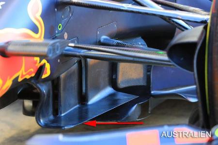 Red Bull - GP Australien - Technik - Formel 1 - 2017
