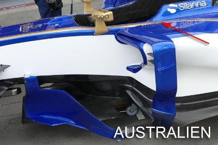 Sauber - GP Australien - Technik - Formel 1 - 2017