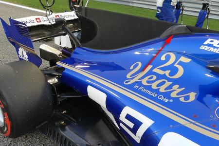 Sauber - GP China - Technik - Formel 1 - 2017