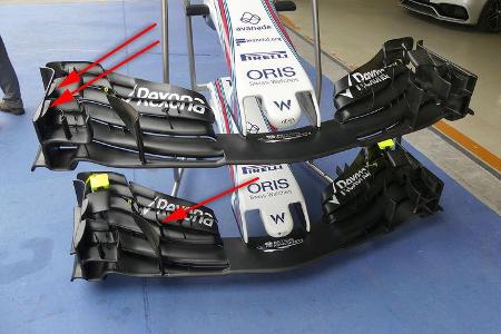 Williams - GP China - Technik - Formel 1 - 2017