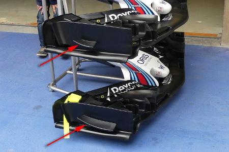 Williams - GP China - Technik - Formel 1 - 2017