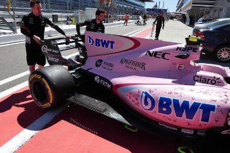 Force India - GP Russland - Sotschi - Formel 1 - 27. April 2017