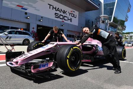 Force India - GP Russland - Sotschi - Formel 1 - 27. April 2017