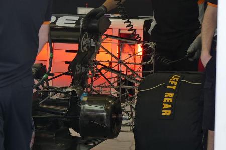 Force India - Formel 1 - Testfahrten - Bahrain - Mittwoch - 19.4.2017