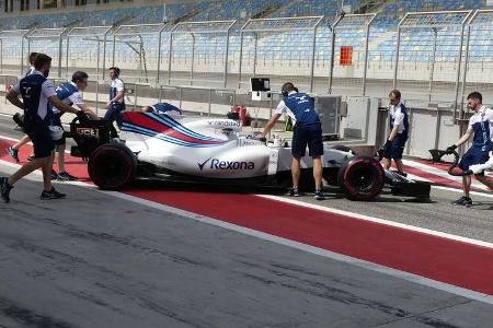 Gary Paffett - Williams - Formel 1 - Testfahrten - Bahrain - Mittwoch - 19.4.2017