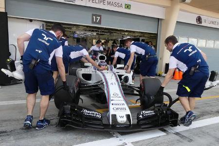 Gary Paffett - Williams - Formel 1 - Testfahrten - Bahrain - Mittwoch - 19.4.2017