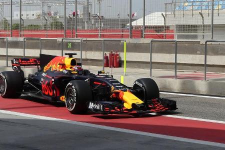 Pierre Gasly - Red Bull - Formel 1 - Testfahrten - Bahrain - Mittwoch - 19.4.2017
