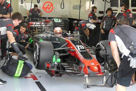 Kevin Magnussen - HaasF1 - Formel 1 - Testfahrten - Bahrain - Mittwoch - 19.4.2017