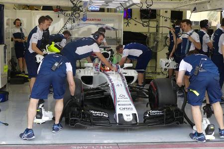 Gary Paffett - Williams - Formel 1 - Testfahrten - Bahrain - Mittwoch - 19.4.2017