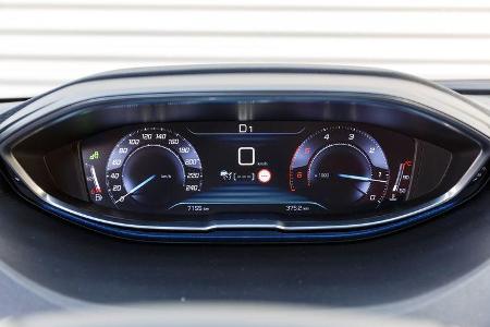 Peugeot 3008 BlueHDi 180, Anzeigeinstrumente