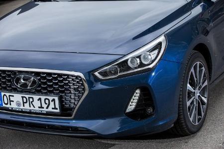 Hyundai i30 1.4 T-GDI, Frontscheinwerfer