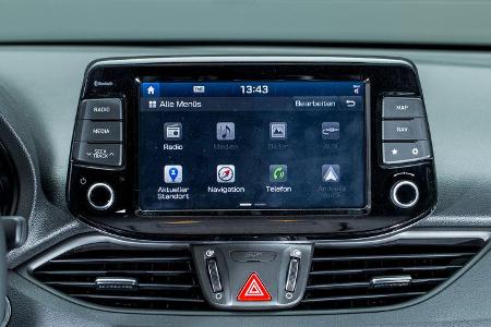 Hyundai i30 1.4 T-GDI, Infotainment