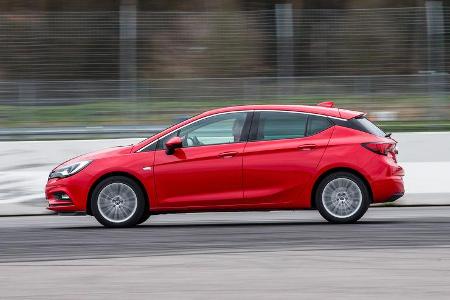 Opel Astra 1.4 DI Turbo, Seitenansicht