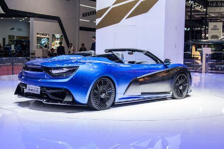 Abgefahrene Autos auf der Shanghai Auto Show 2026