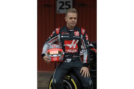 HaasF1 - Kevin Magnussen - Testfahrten Barcelona - 27.2.2017