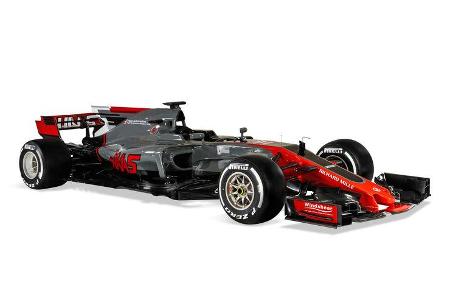 HaasF1 VF-17 - Rennwagen - F1 - Formel 1 2017
