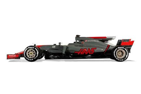 HaasF1 VF-17 - Rennwagen - F1 - Formel 1 2017