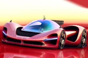 Ferrari Concept P3 von Grafikkünstler Alex Imnadze
