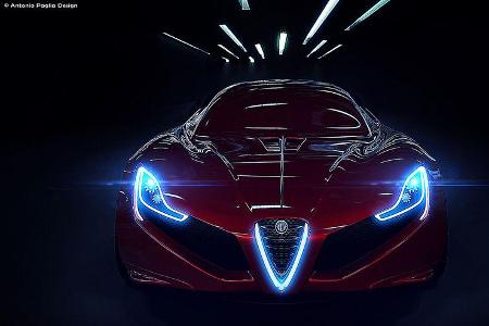Alfa Romeo C18 Concept - Antonio Paglia - Supersportwagen