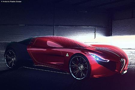 Alfa Romeo C18 Concept - Antonio Paglia - Supersportwagen