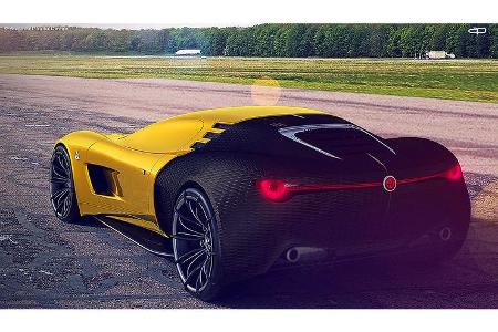 Alfa Romeo C18 Concept - Antonio Paglia - Supersportwagen