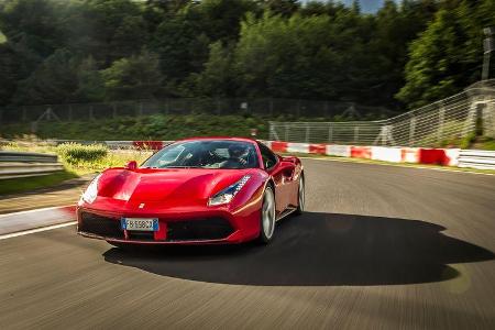 Ferrari 488 GTB, Frontansicht