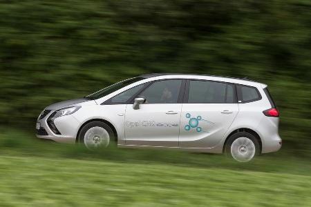 Opel Zafira Tourer 1.6 CNG Turbo, Seitenansicht