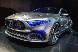 Mercedes Concept A Sedan in Shanghai (2017)