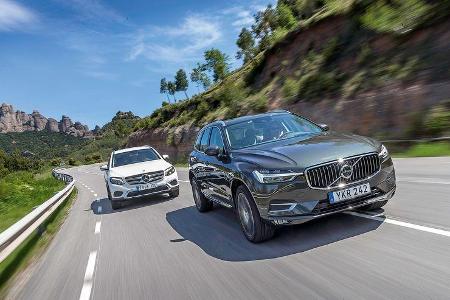 Volvo XC60, Mercedes GLC Volvo XC60, Mercedes GLC