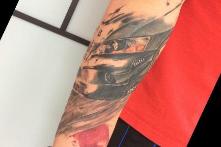 Auto Tattoos Kunstwerke
