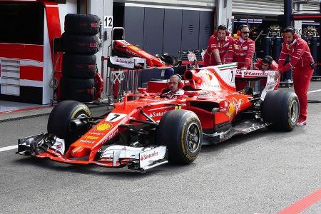 Ferrari - GP Belgien - Spa-Francorchamps - Formel 1 - 24. August 2017 Ferrari - GP Belgien - Spa-Francorchamps - Formel 1 - 24. August 2017
