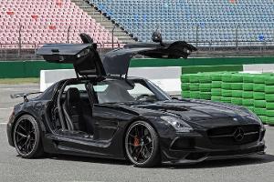 Aufgemotzte Mercedes SLS AMG