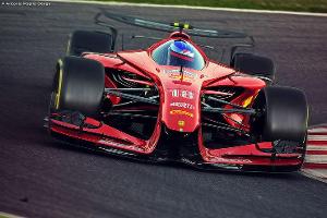 F1 Vision Concept 2025 von Antonio Paglia