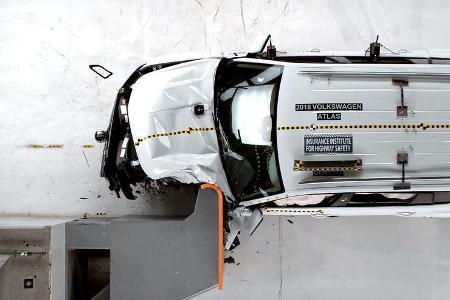 VW Atlas Crashtest IIHS USA 2017 VW Atlas Crashtest IIHS USA 2017