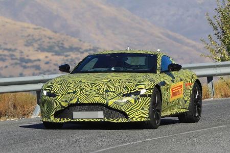 Aston Martin Vantage V8 Erlkönig
