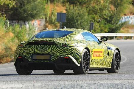 Aston Martin Vantage V8 Erlkönig