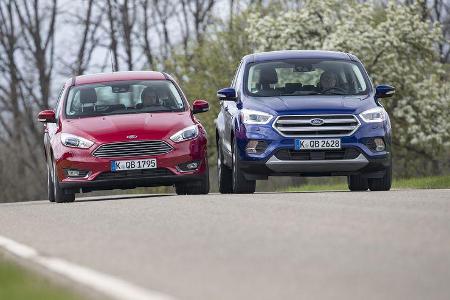 Ford Focus und Ford Kuga