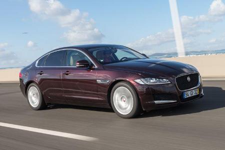 Jaguar XF 20d, Frontansicht