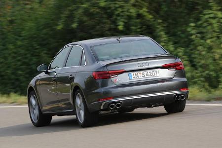 Audi S4 3.0 TFSI Quattro, Heckansicht Audi S4 3.0 TFSI Quattro, Heckansicht