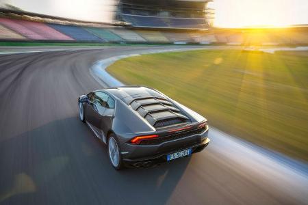 Lamborghini Huracán LP 610-4, Heckansicht