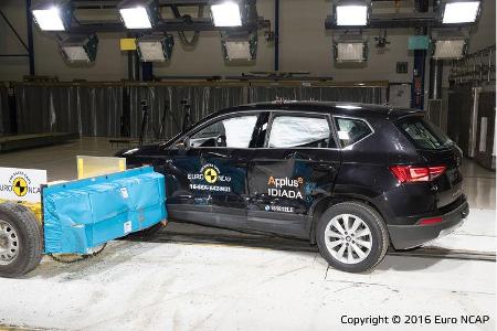EuroNCAP-Crashtest 2016 Seat Ateca