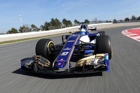 Sauber C36 - Test - Shakedown - Barcelona - 2017 Sauber C36 - Test - Shakedown - Barcelona - 2017