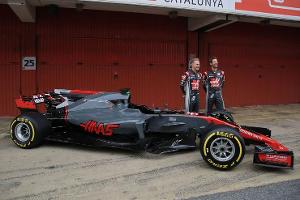 Neuer HaasF1 VF-17 für die Formel 1-Saison 2017