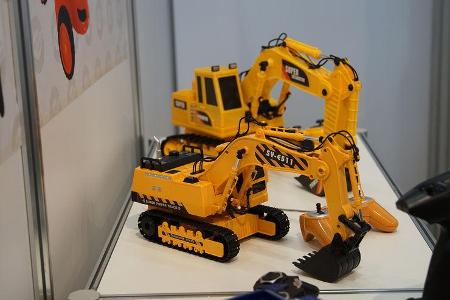 Spielwarenmesse 2017, Baumaschinen Spielwarenmesse 2017, Baumaschinen