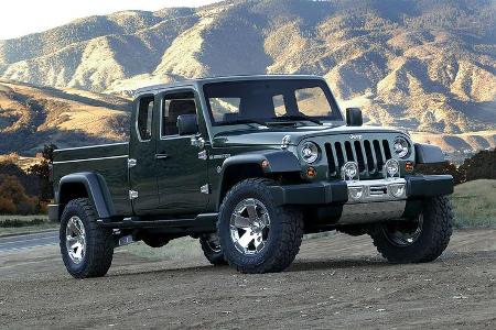 Der Jeep Gladiator wurde 2005 enthüllt und fasziniert Jeep-Fans bis heute.